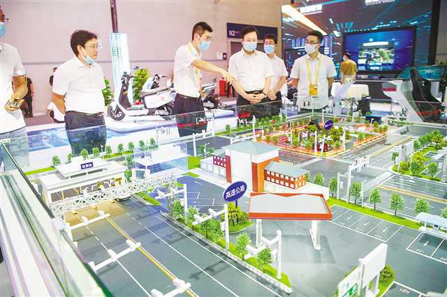 從智博會展館看 智造重鎮(zhèn) 智慧名城 新變化