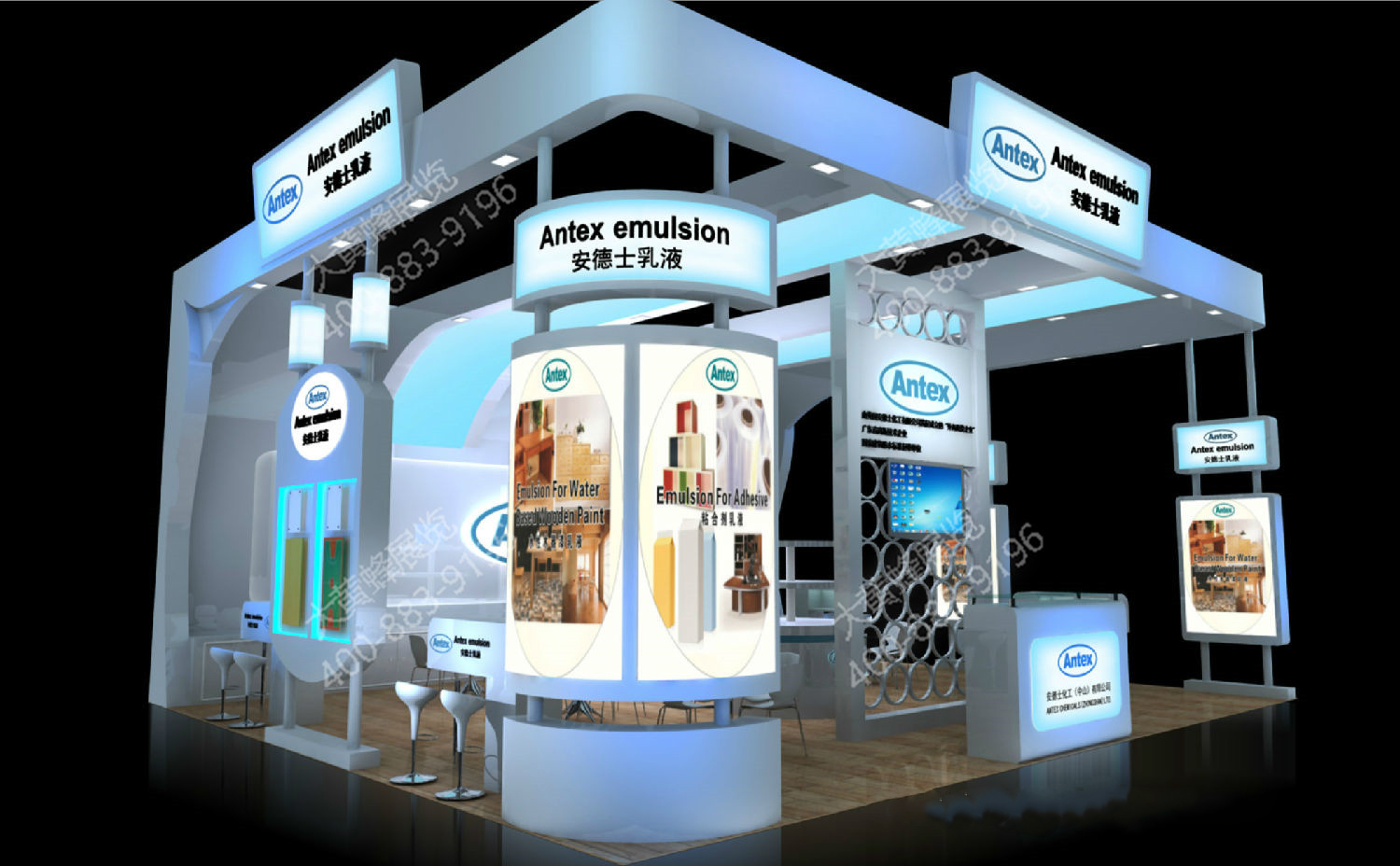 展會展臺設(shè)計搭建服務_「大黃蜂展覽」